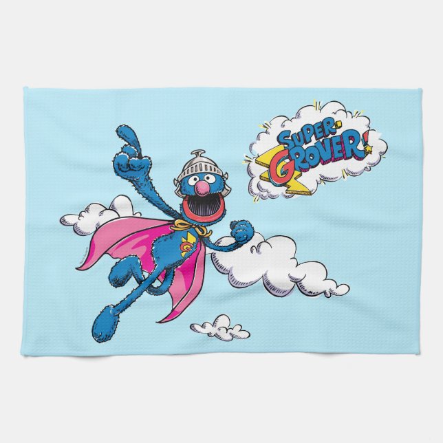 Linge De Cuisine Super Grover vintage (Horizontal)