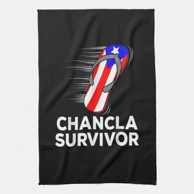 Linge De Cuisine Survivant de la chancla (Vertical)