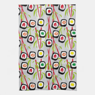 Linge De Cuisine Sushi arrière - plan