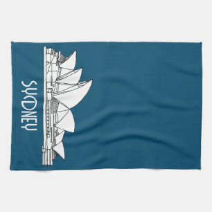 Linge De Cuisine Sydney Opera House Australie en souvenir