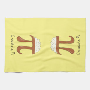 Linge De Cuisine Symbole de chocolat amusant Pi enseignant math