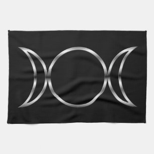 Linge De Cuisine Symbole de la déesse triple de Falln Pagan