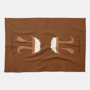 Linge De Cuisine Symbole de Pi au chocolat drôle professeur de math
