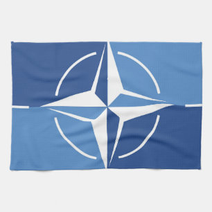 Linge De Cuisine Symbole du drapeau de l'OTAN ONAT Traité de l'Atl