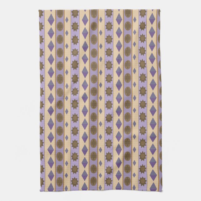 Linge De Cuisine SYMBOLES bleu (Vertical)