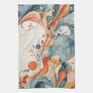 Linge De Cuisine Symphonie de géométrie organique Lover V3