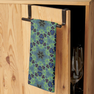 Linge De Cuisine Symphonie fractale radiante