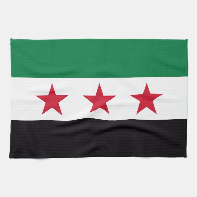 Linge De Cuisine Syrie révolution pays nouveau symbole (Horizontal)