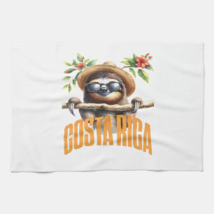 Linge De Cuisine T-shirt classique de paresseux cool du Costa Rica