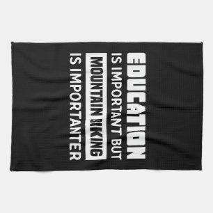 Linge De Cuisine T-shirt drôle de vélo de montagne - Vélo de montag