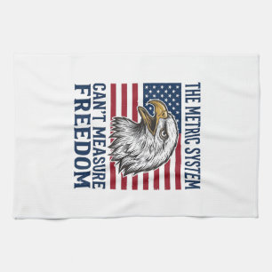 Linge De Cuisine T-shirt vectoriel vintage citation liberté aigle p