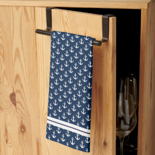 Linge De Cuisine Tablier de cuisine à l'ancre nautique