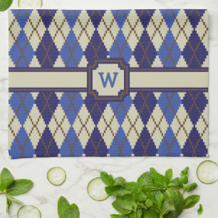 Linge De Cuisine Tablier de cuisine Argyle Scone Blueberry