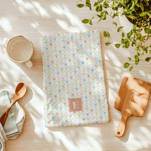 Linge De Cuisine Tablier de cuisine floral à motif de fleur sauvage