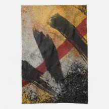 Tablier de cuisine, La Cicatrice, Peinture Abstrai