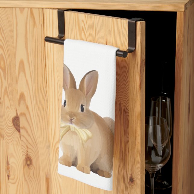 Linge De Cuisine Tablier de cuisine Lapin Adorable (Pliage en tiers)