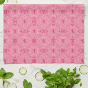 Linge De Cuisine Tablier de cuisine rose sombre cow-girl de l'Ouest