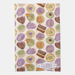 Linge De Cuisine Tablier de thé 108 biscuits asiatiques