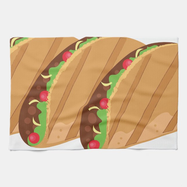 Linge De Cuisine Tacos (Horizontal)