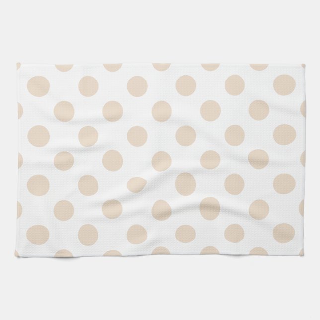 Linge De Cuisine Tan pois (Horizontal)
