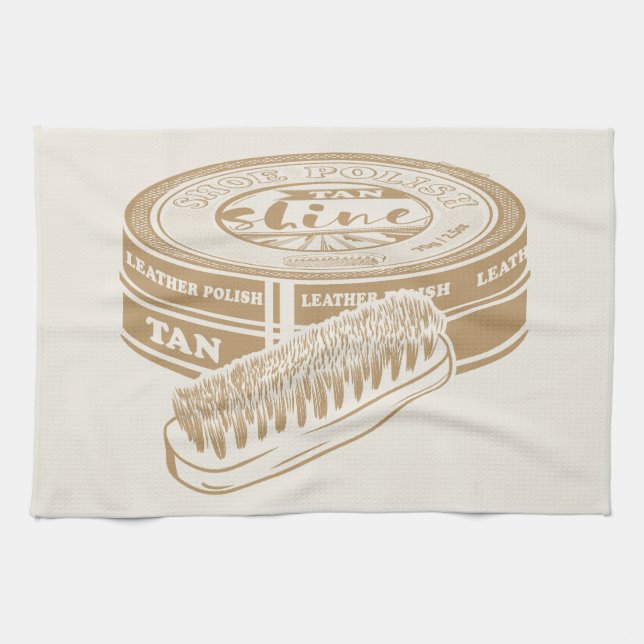 Linge De Cuisine Tan shoepoly (Horizontal)