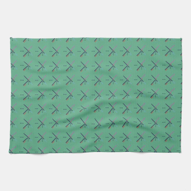 Linge De Cuisine Tapis aéroport PDX | Un tapis précieux (Horizontal)