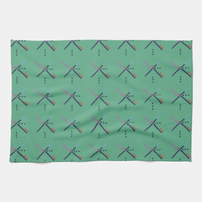 Linge De Cuisine Tapis d'aéroport de PDX (Horizontal)