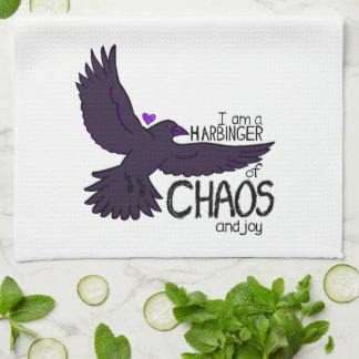 Linge De Cuisine Tapisserie Crow Chaos