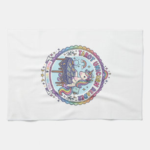 Linge De Cuisine Tarot de Licorne Lecteur de Licorne T-shirt drôle