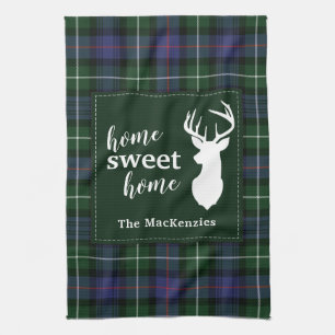 Linge De Cuisine Tartan Christmas Clan MacKenzie Personnalisé