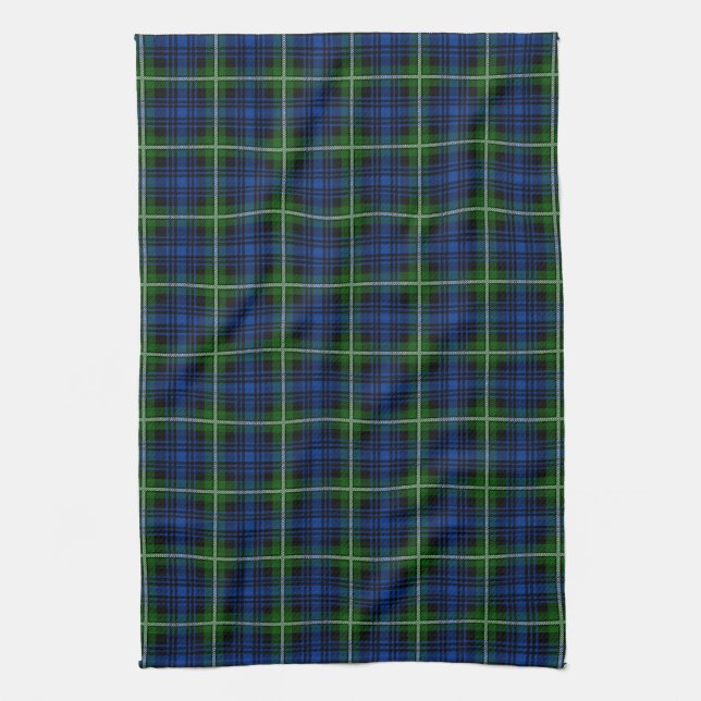 Linge De Cuisine Tartan de Forbes de clan (Vertical)