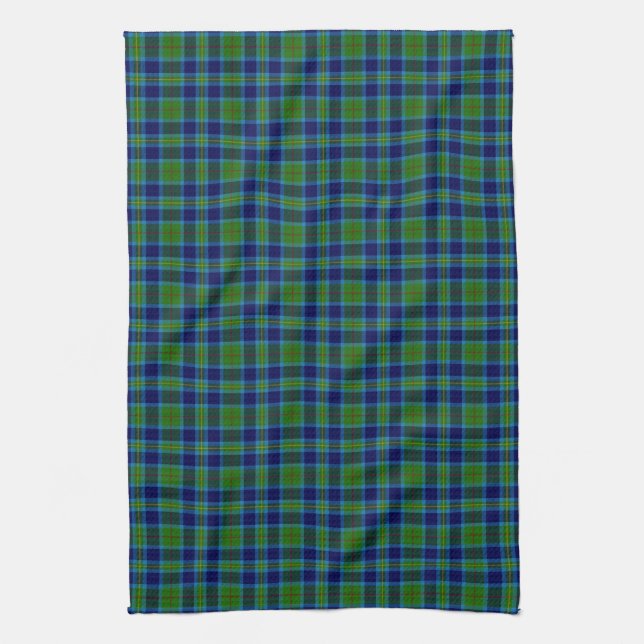 Linge De Cuisine Tartan de Miller de clan (Vertical)
