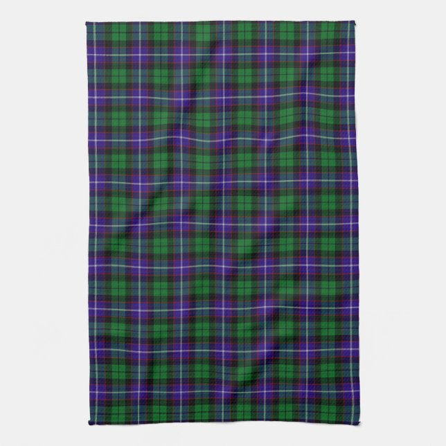 Linge De Cuisine Tartan de Mitchell de clan (Vertical)