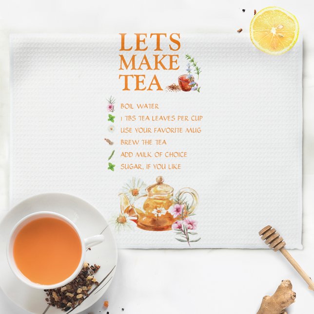 Linge De Cuisine Tea Party Recette Famille (Créateur téléchargé)
