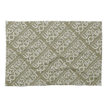 Teatowel beige socialiste occidental