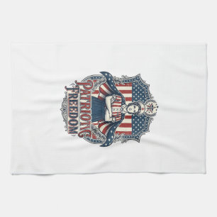 Linge De Cuisine Tee-shirt graphique vectoriel infirmière patriotiq
