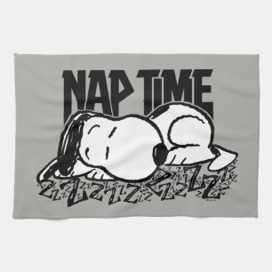 Linge De Cuisine Tee - shirt Snoopy Nap Time