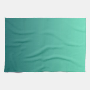 Linge De Cuisine Teintes de sarcelle vert bleu de mer aigue-marine 
