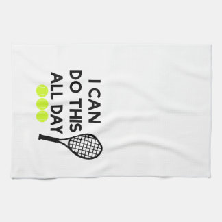 Linge De Cuisine Tennis "je peux faire cette toute la journée"