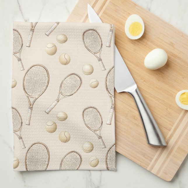 Linge De Cuisine tennis vintage (Quart Plié)