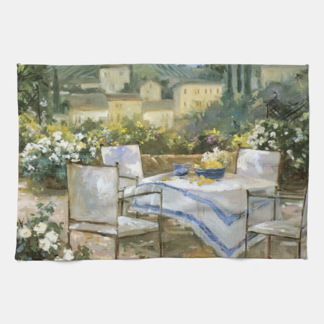 Linge De Cuisine Terrasse de la Toscane (Horizontal)