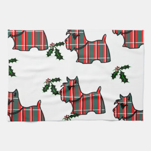 LINGE DE CUISINE TERRIER ÉCOSSAIS