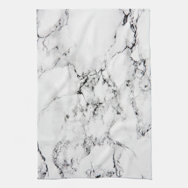Linge De Cuisine Texture de marbre (Vertical)
