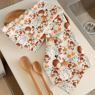 Linge De Cuisine Thanksgiving Turquie Motif d'automne