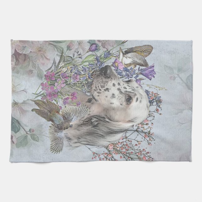 Linge De Cuisine The English Setter Portrait (Horizontal)