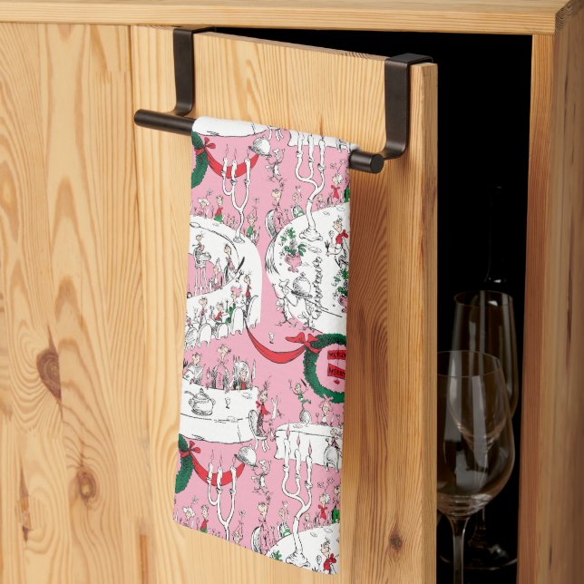 Linge De Cuisine The Whos' Merry Christmas Feast (Pliage en tiers)