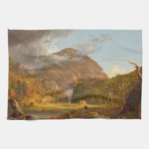 Linge De Cuisine Thomas Cole Vue du col de la montagne