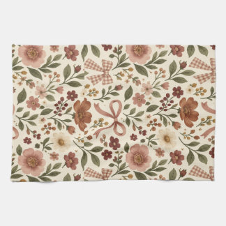 Linge De Cuisine Tissu à ruban floral Cottagecore vintage | Romanti