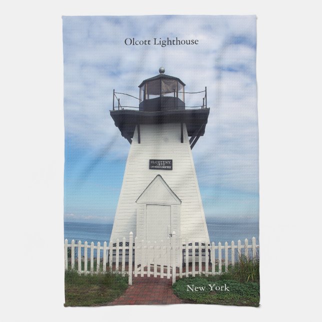 Linge De Cuisine Toile de cuisine du phare d'Olcott (Vertical)