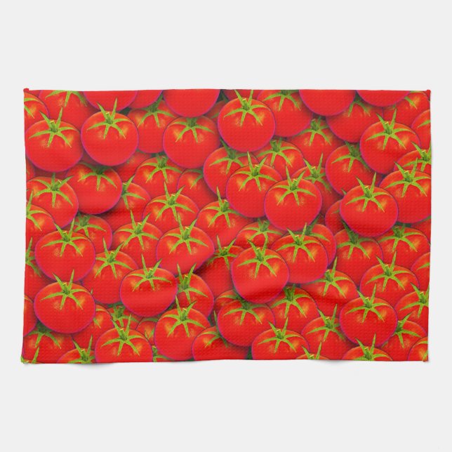 LINGE DE CUISINE TOMATES (Horizontal)